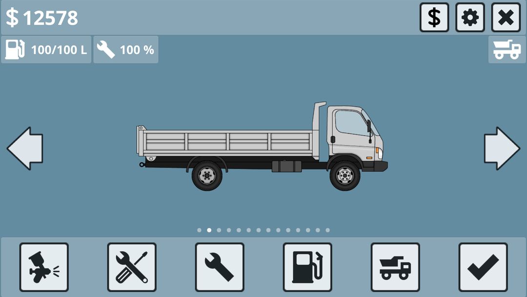 Screenshot of Mini Trucker - truck simulator