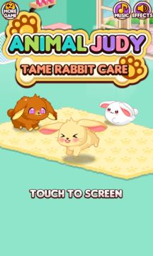 Animal Judy: Tame Rabbit care Game Screenshot