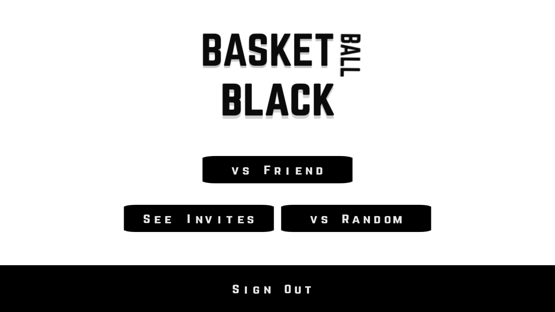 Basketball Black screenshot game