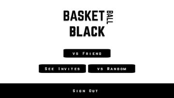 Basketball Black 게임 스크린샷
