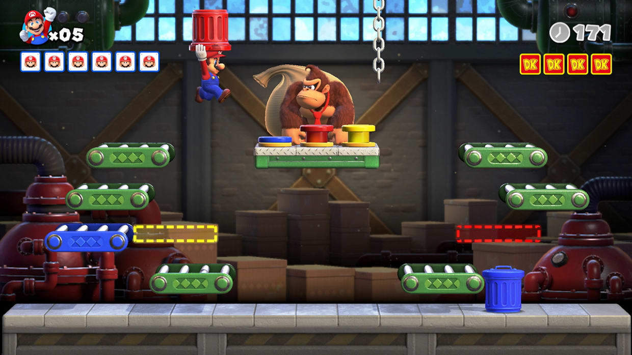 Screenshot of Mario vs. Donkey Kong™