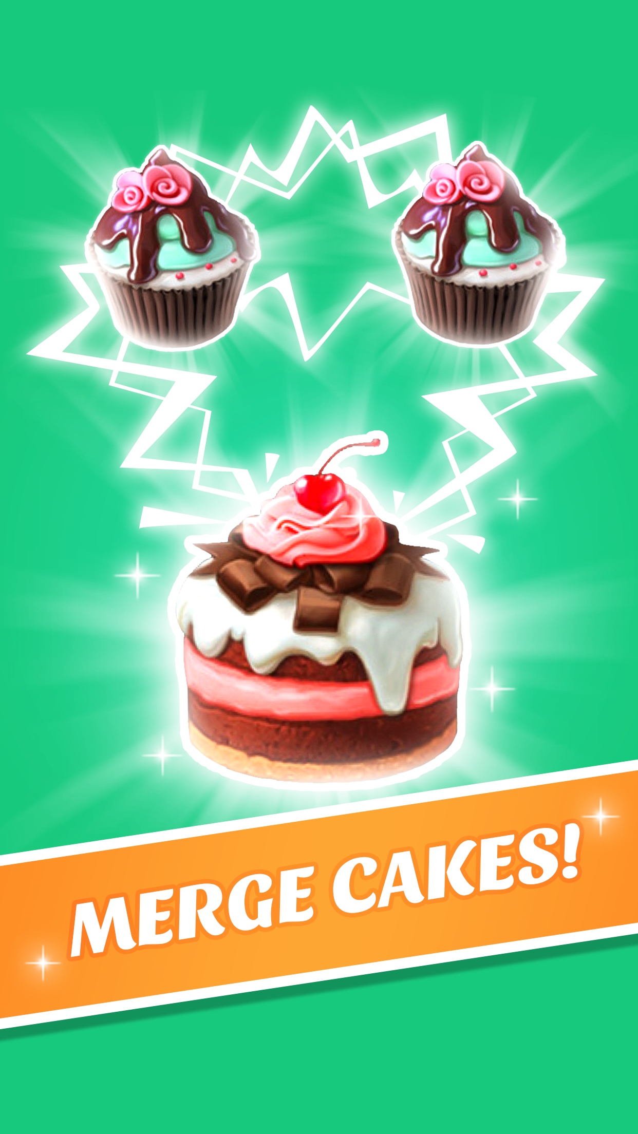 Merge Desserts - Idle Game Game Screenshot
