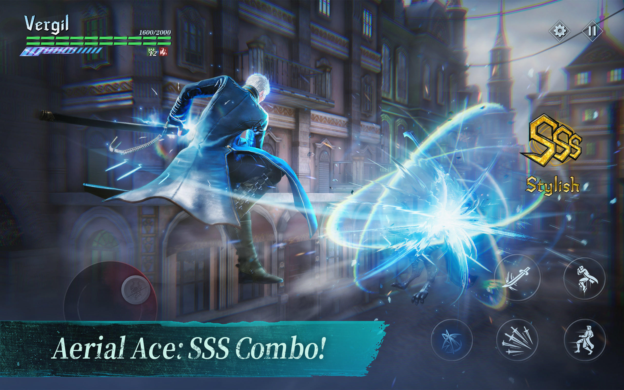 Devil May Cry: Peak of Combat Game Screenshot