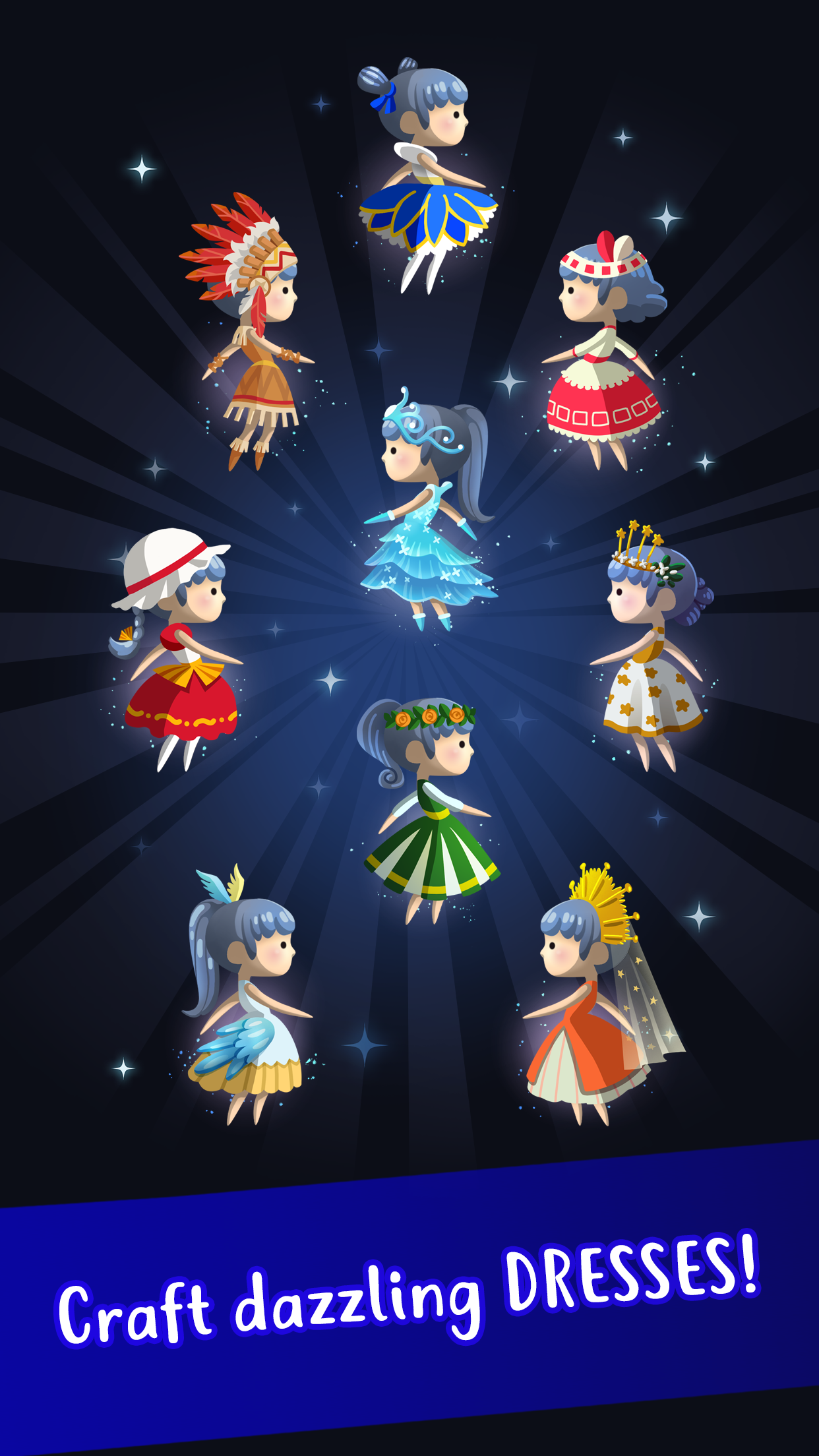 Light a Way: Tap Tap Fairytale Game Screenshot