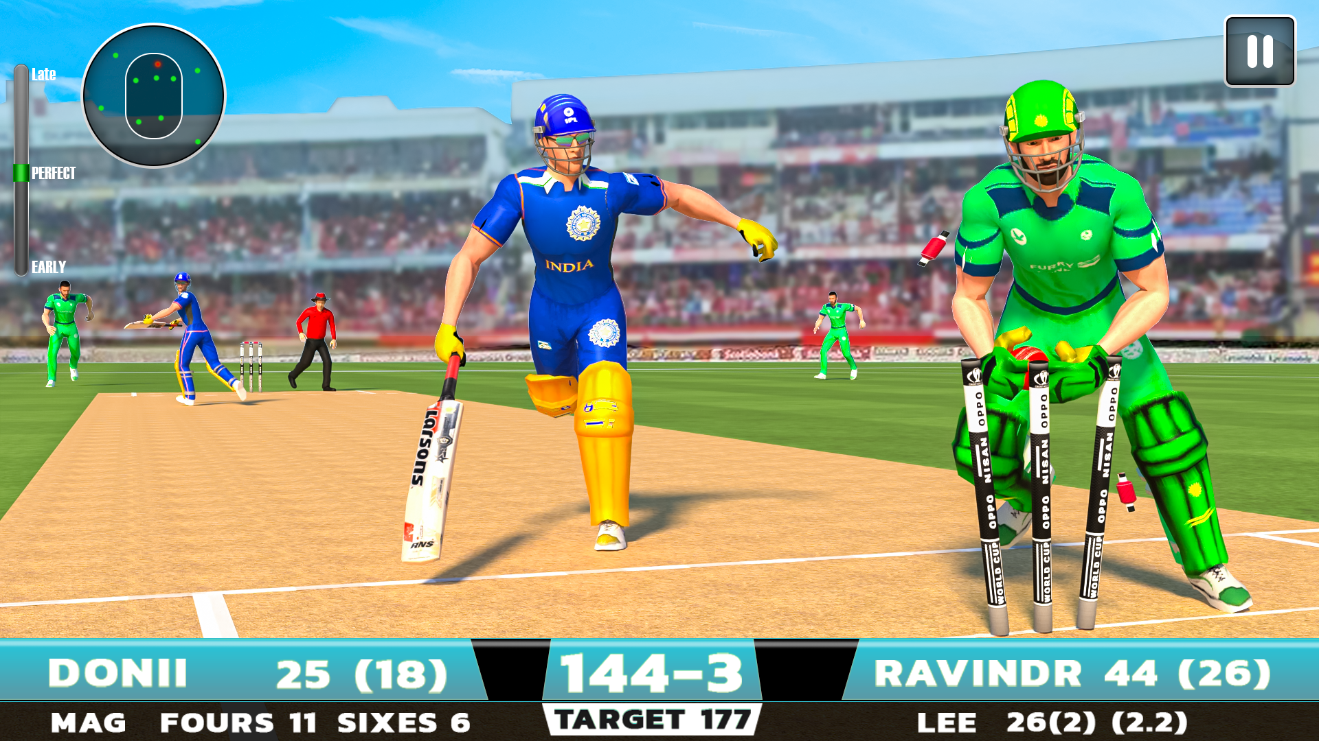 Real World IPL Cricket Games Game Screenshot