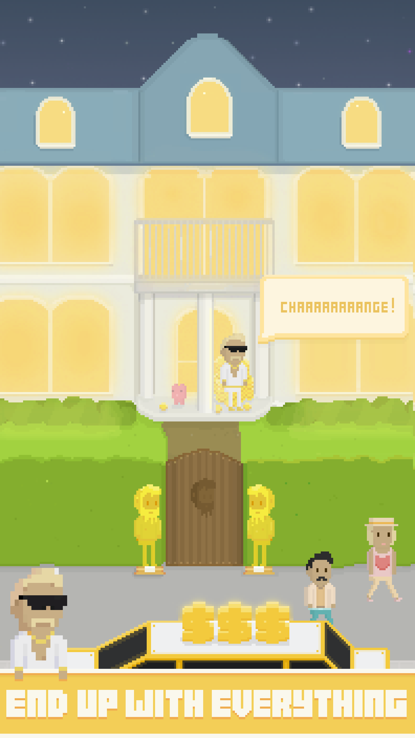 Virtual Beggar Game Screenshot