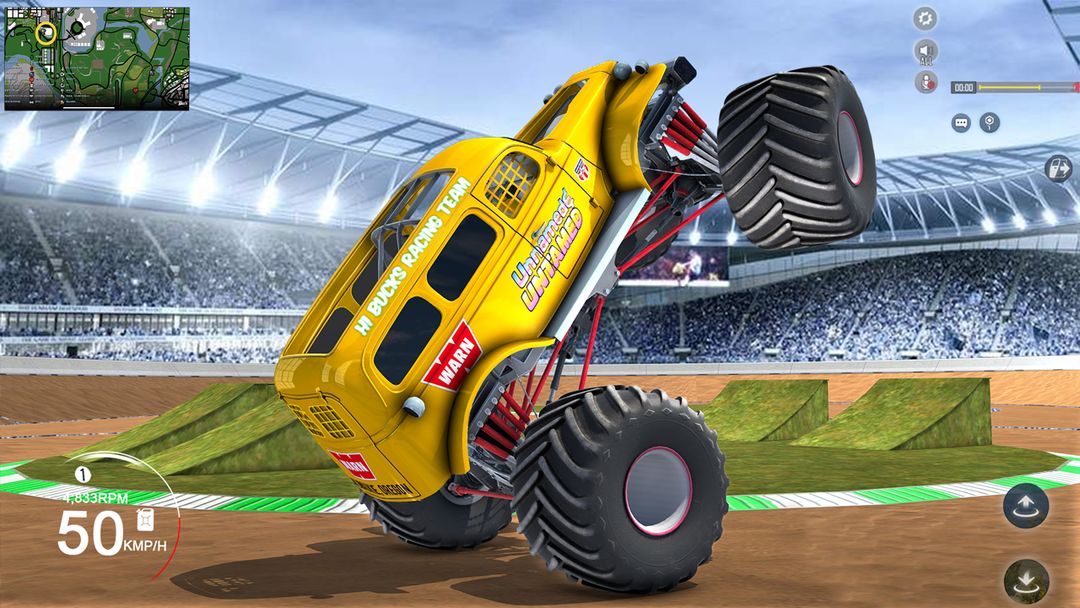 Screenshot of Monster Truck Racing Car Games