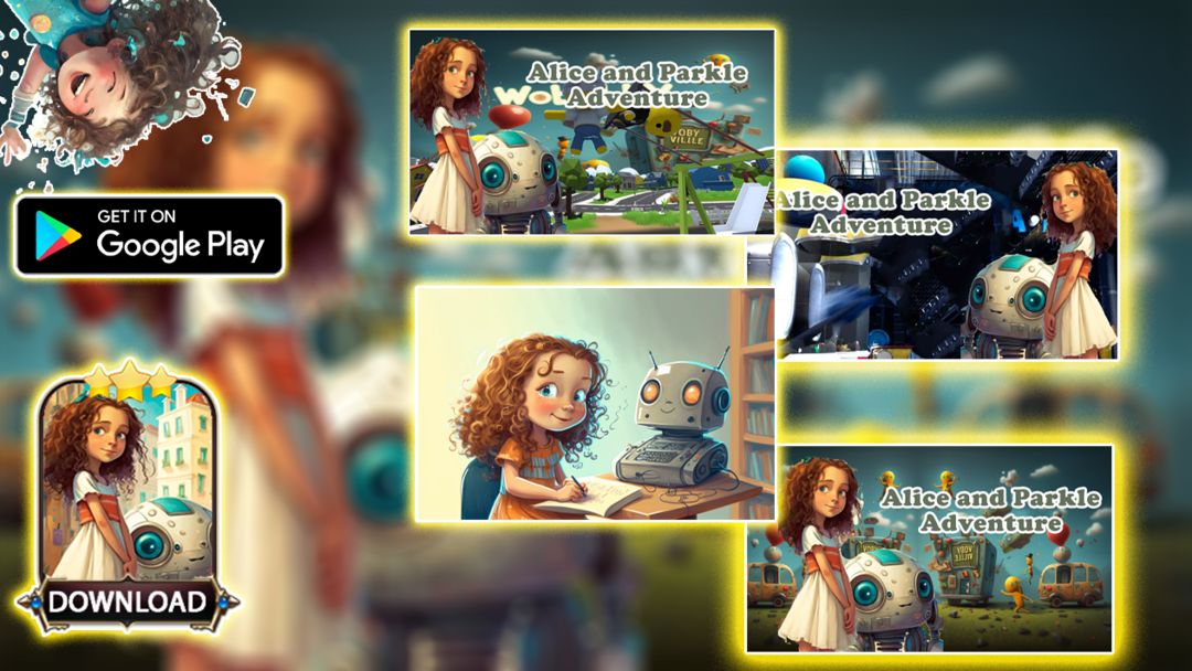 Screenshot of Alice and Parkle Adventure