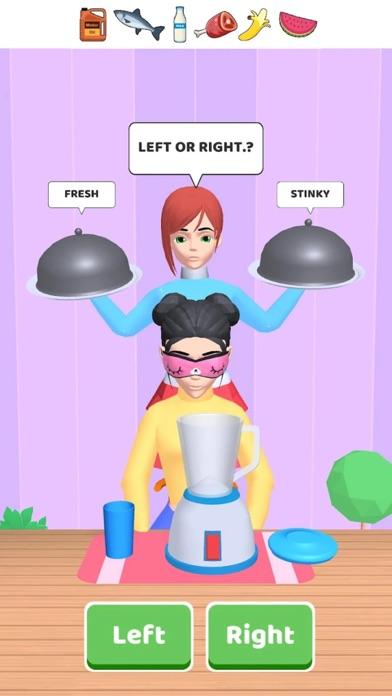 Captura de Tela do Jogo "Yes or No" Food Prank Games