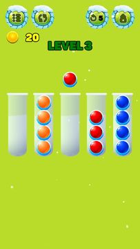 Ball Sort : Christmas Puzzle Game Screenshot