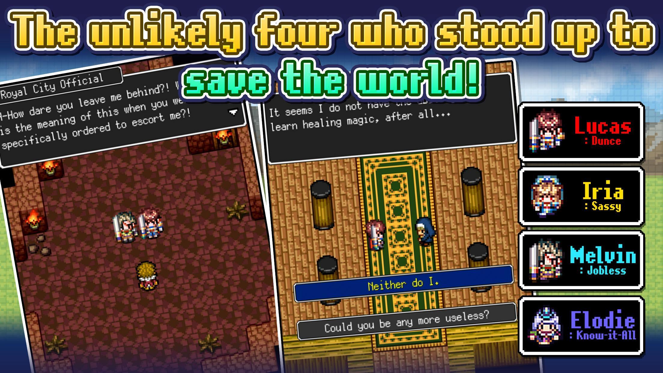 RPG Dragon Lapis Game Screenshot