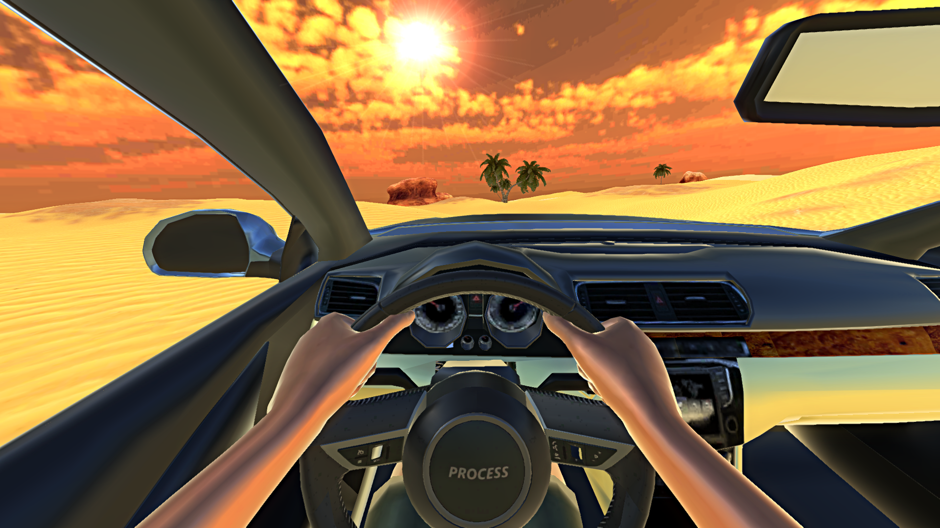 Passat B6 Drift Simulator Game Screenshot