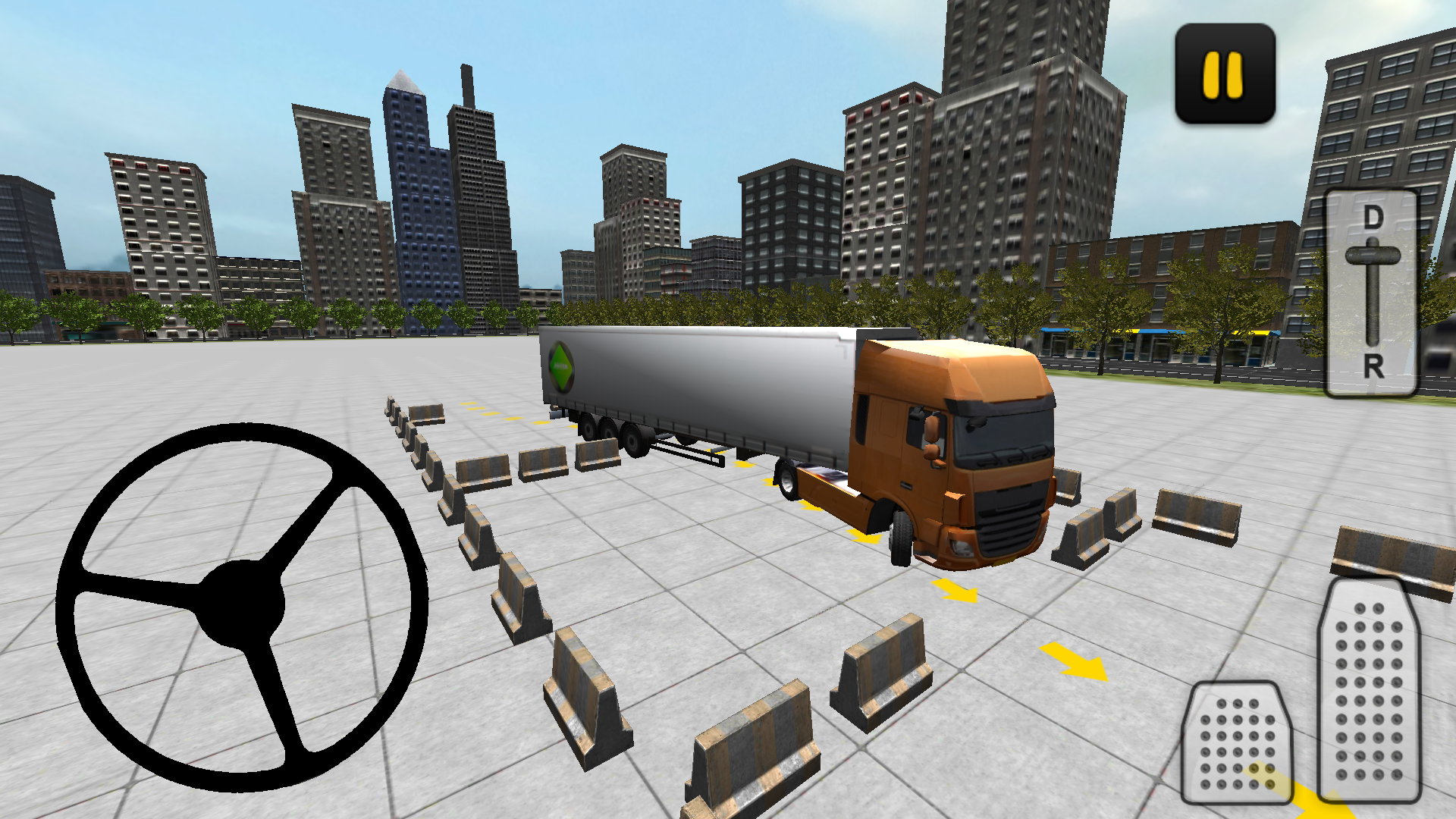 Truck Parking Simulator 3D Game Screenshot