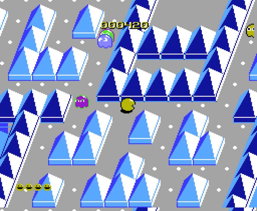 Pac-Mania screenshot game