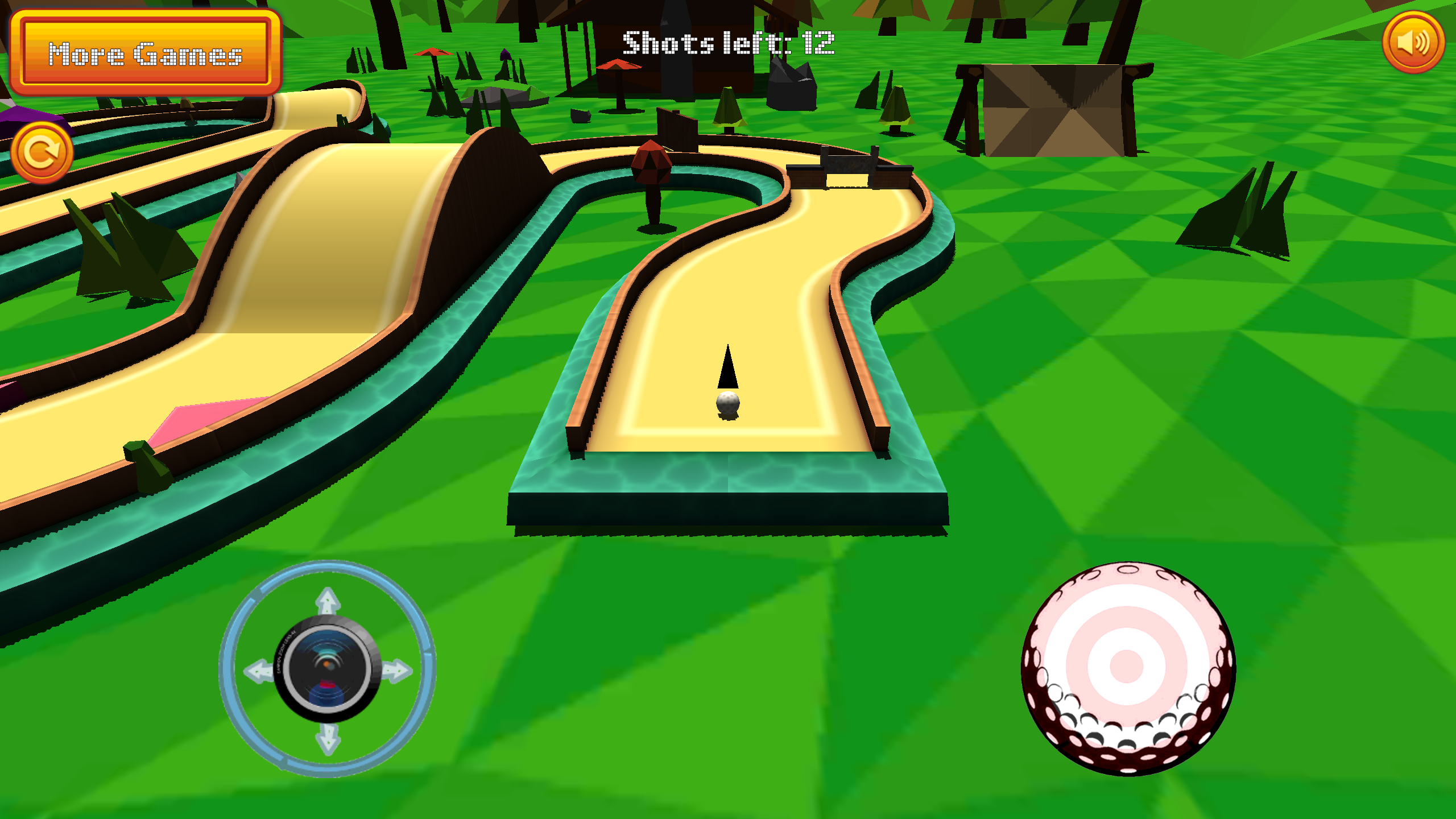 Mini Golf: Retro 2 ภาพหน้าจอเกม
