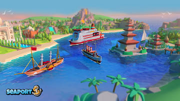 Banner of Sea Port: Cargo Boat Tycoon 