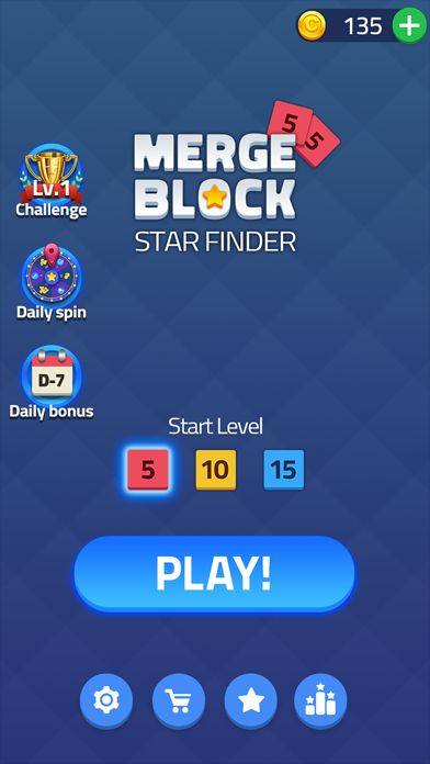 Merge Block: Star Finders 게임 스크린 샷