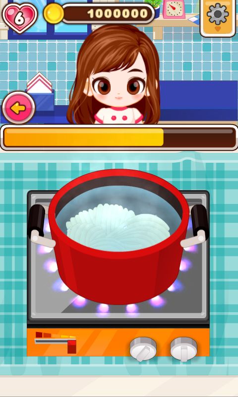 Screenshot of Chef Judy: Summer Noodle Maker