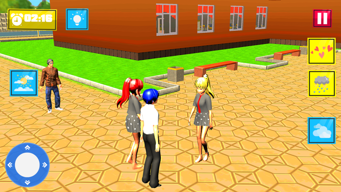 Anime High School Anime Games Game Screenshot