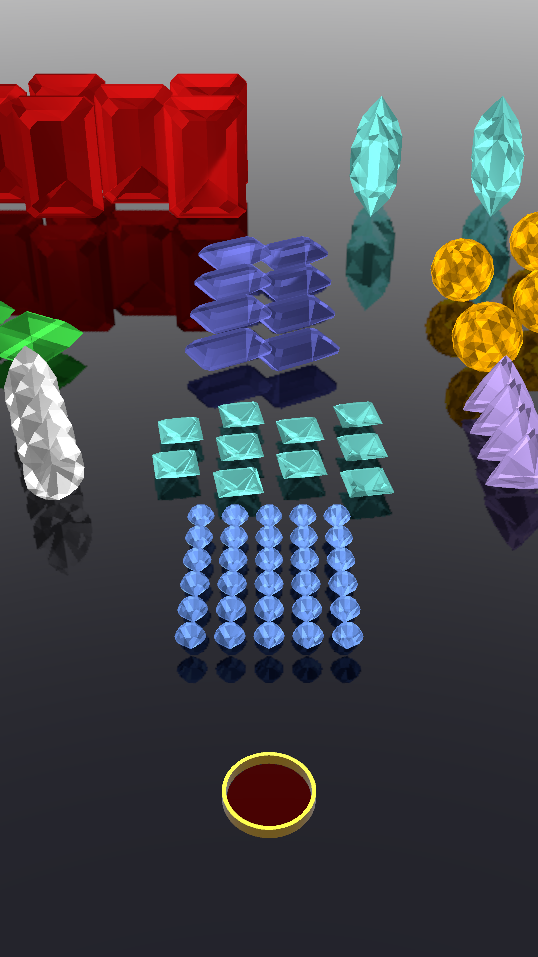 Mirror Jewel Drop Game Screenshot