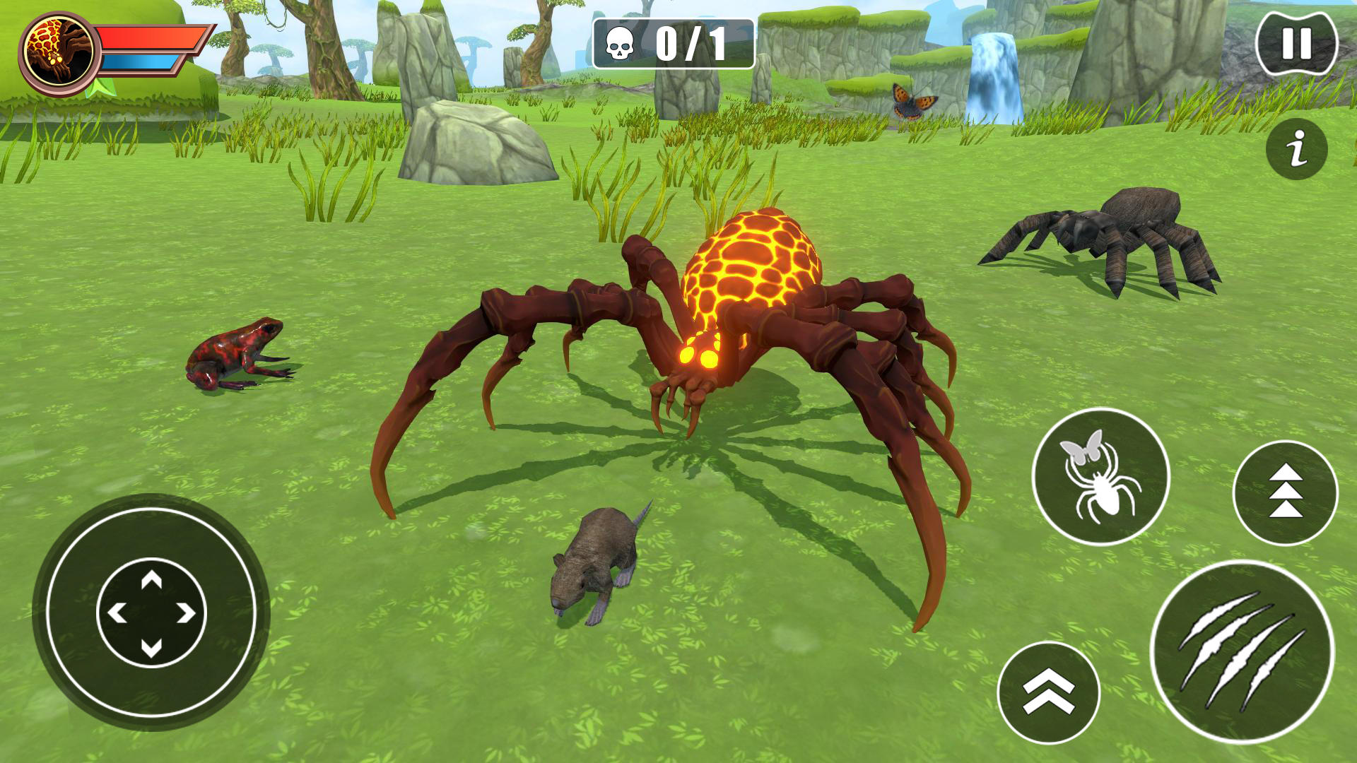 Spider Simulator Game: Spiders Game Screenshot