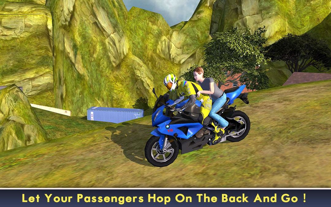 Screenshot of Power Racer City Moto Bike SIM