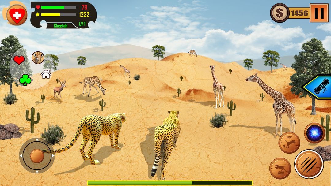Cheetah Simulator Games 3D android iOS-TapTap