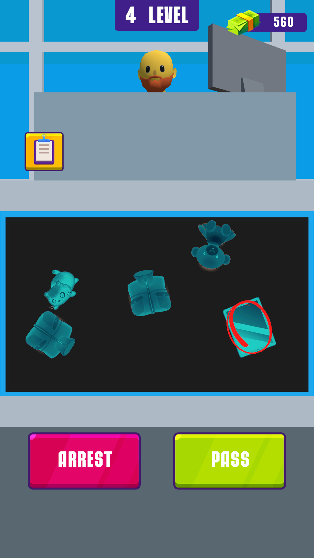 X-Ray Scanner - Metal Detector Game Screenshot