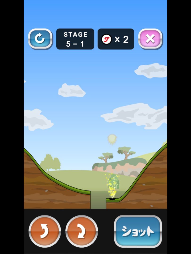 トニーくんの久しぶりにゴルフしました screenshot game