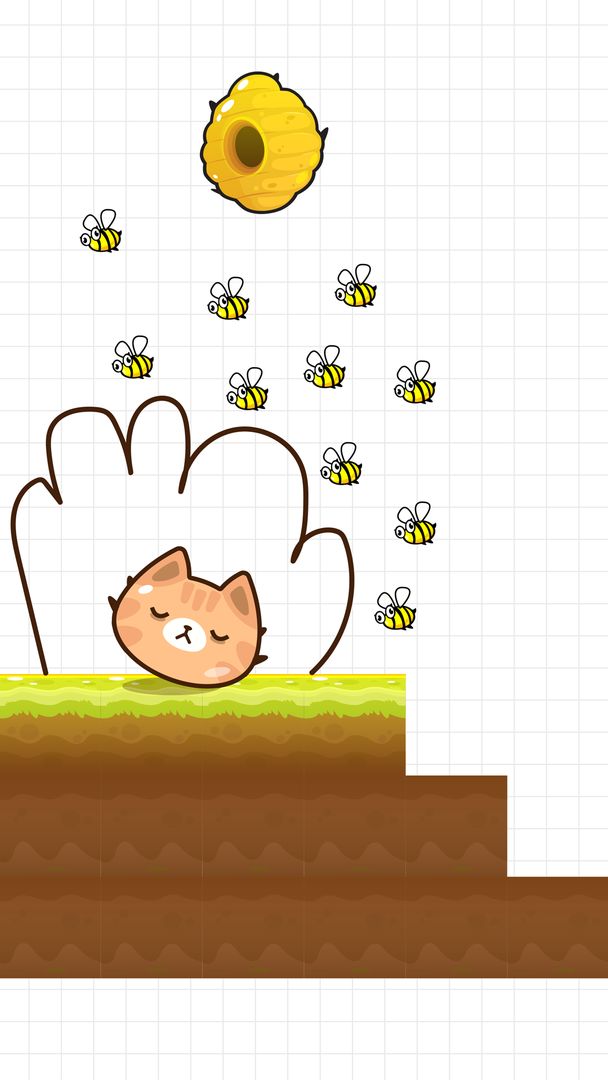Screenshot of Save The Cat - Draw to Save