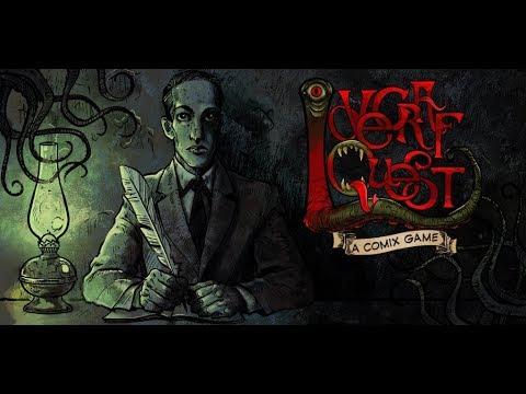 Screenshot of the video of Lovecraft Quest - A Comix Game