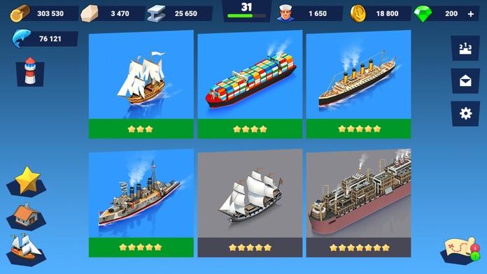 Sea Port: 航運大亨策略遊戲 遊戲截圖
