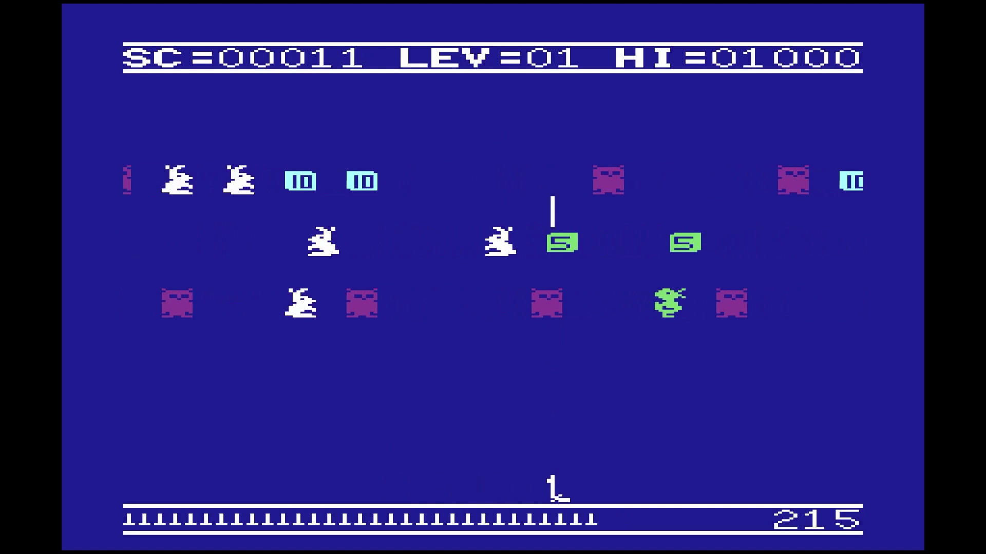 Duck Shoot (C64/VIC-20) 게임 스크린 샷