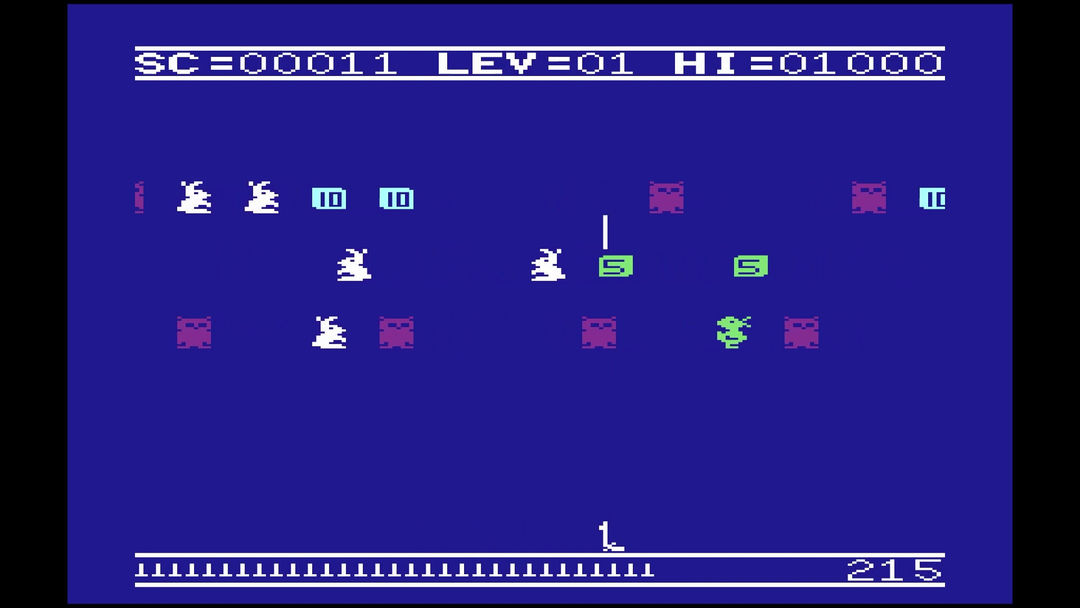 Screenshot of Duck Shoot (C64/VIC-20)