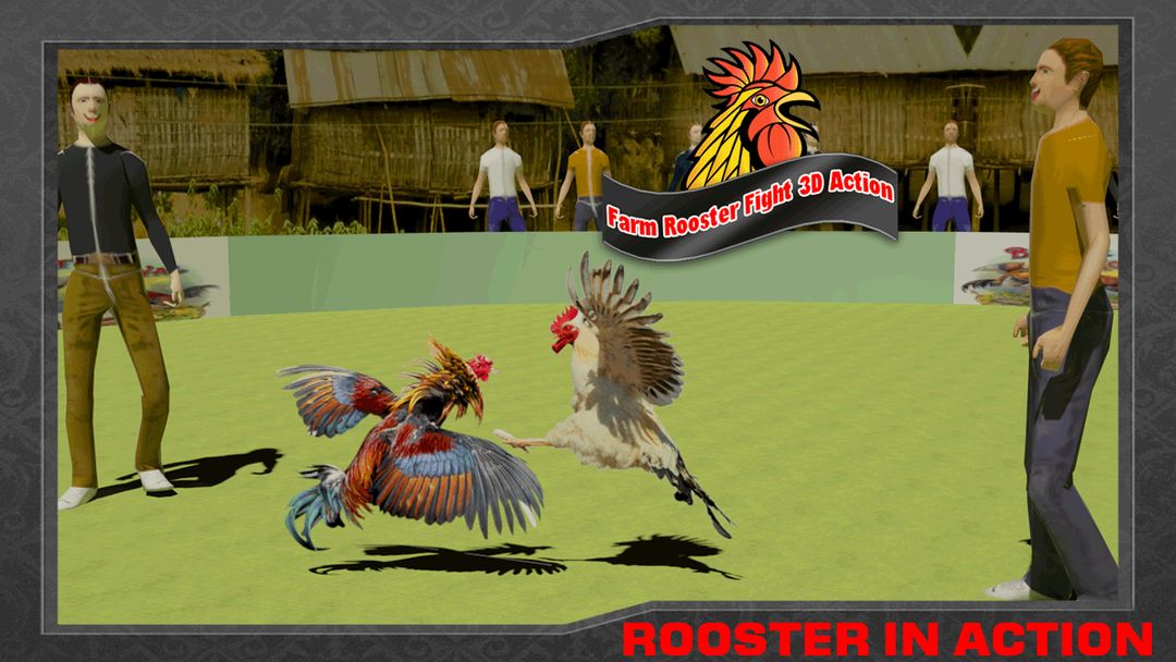 Farm Deadly Rooster Fighting ภาพหน้าจอเกม