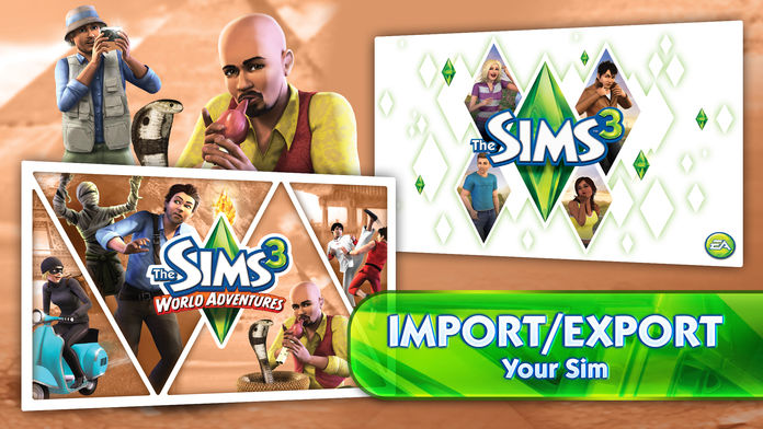 The Sims 3 World Adventures screenshot game