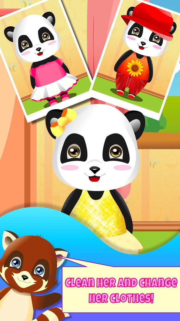 Screenshot of Cute Baby Panda - Daycare