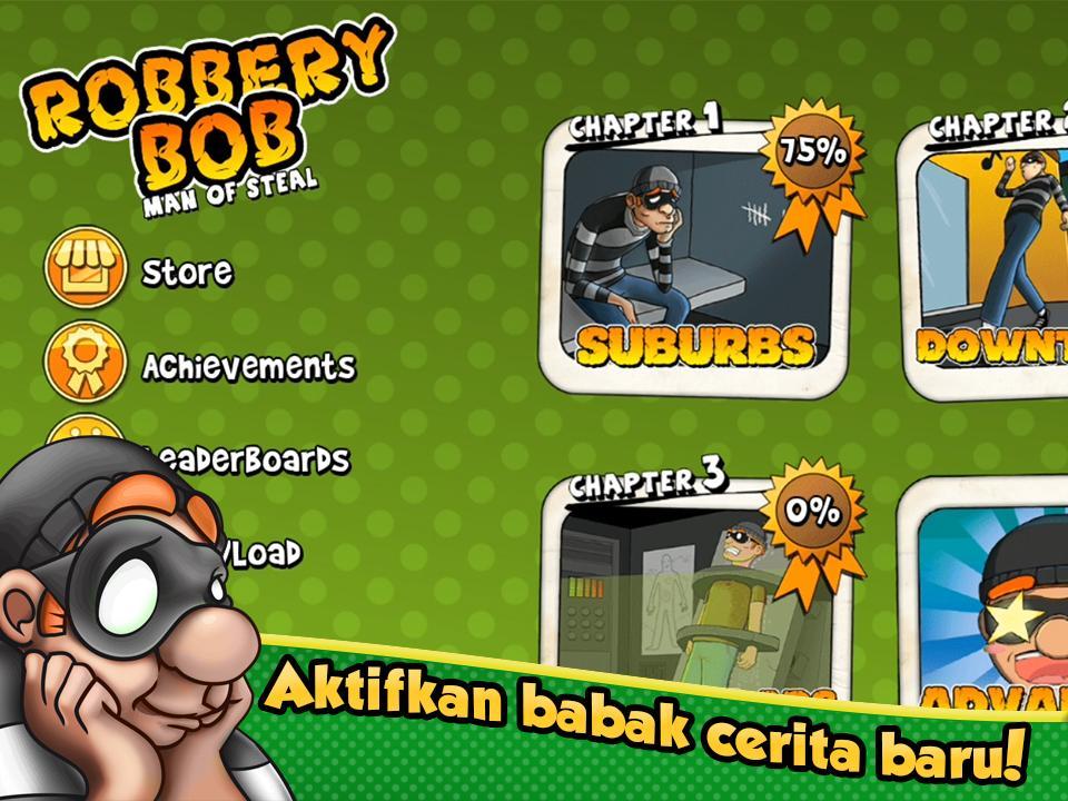 Cuplikan Layar Game Robbery Bob