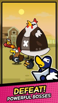 Duck vs Chicken Merge Defence Game Screenshot