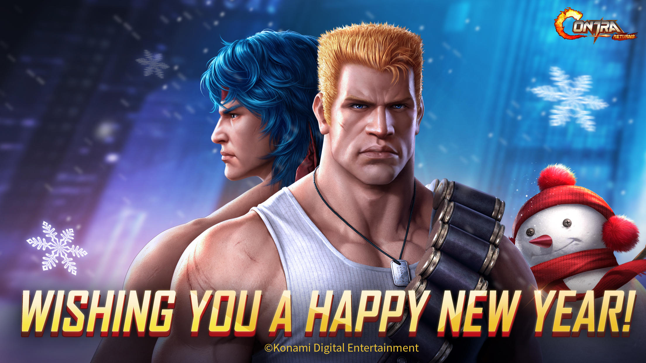 Contra Returns Game Screenshot