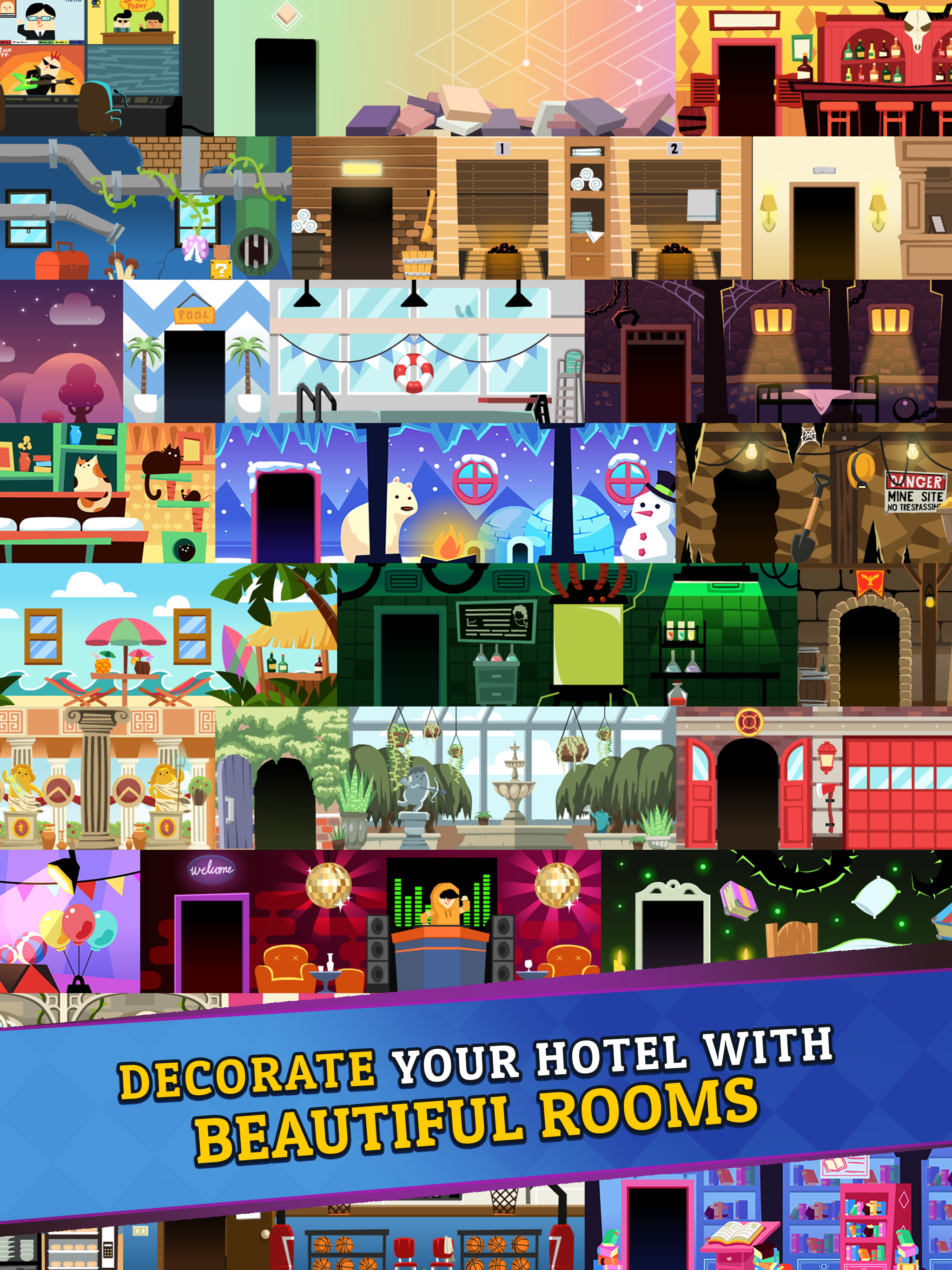 Hotel Mania Game Screenshot