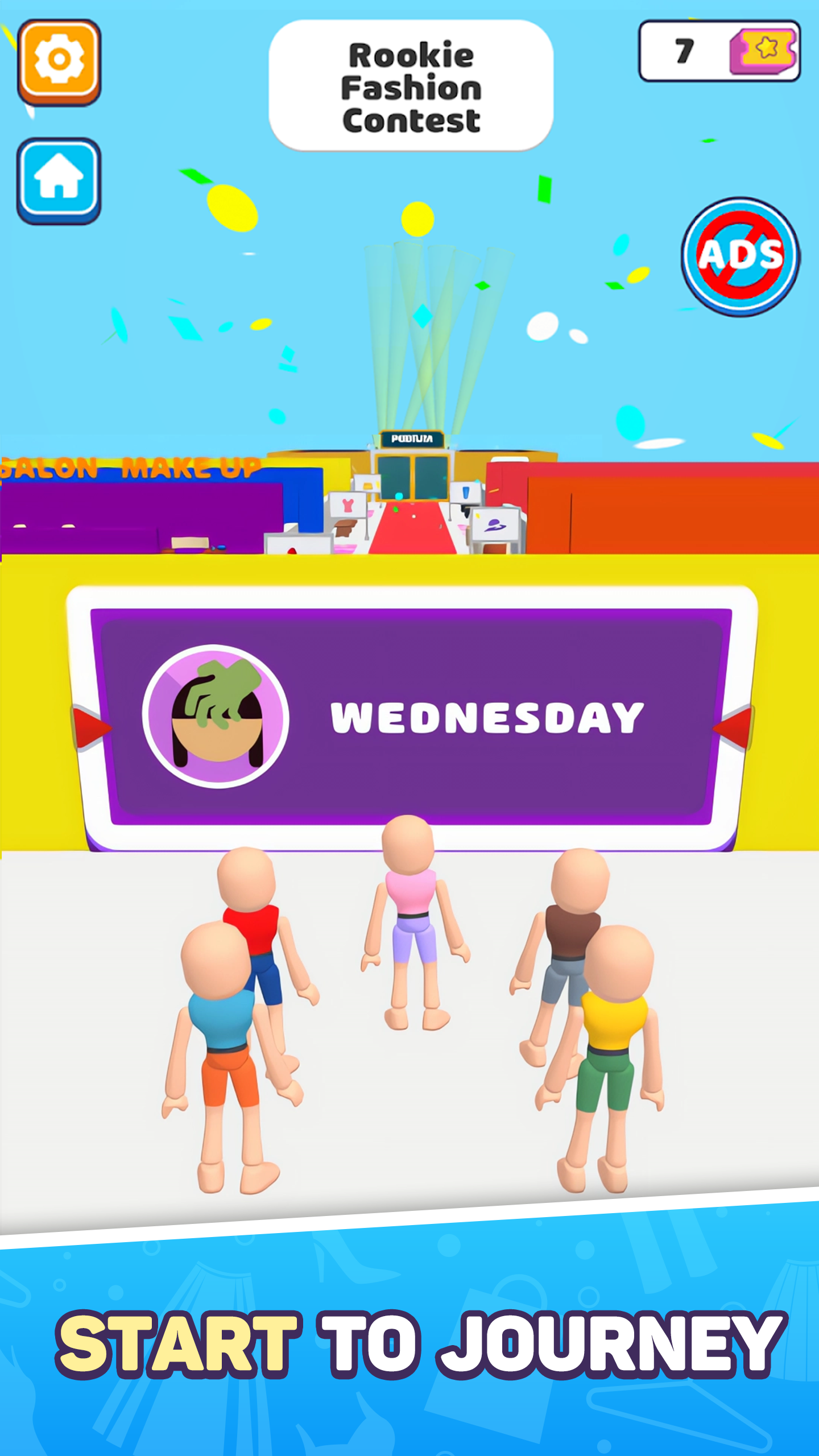 Screenshot of Fashion Quest: Dress Up Runway