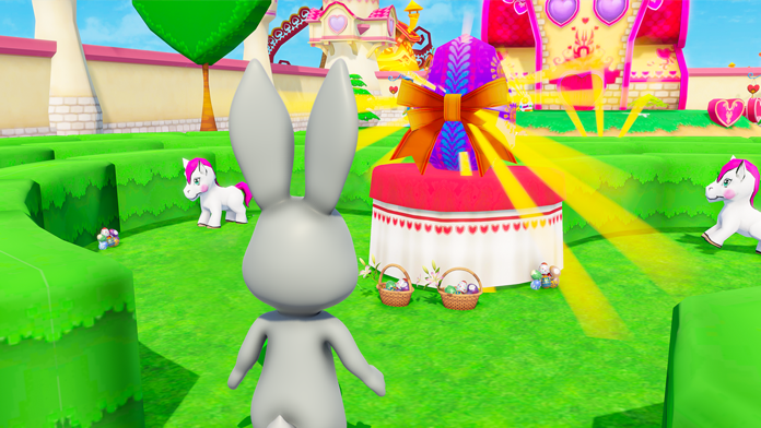 Easter Bunny Surprise Egg Hunt Game Screenshot