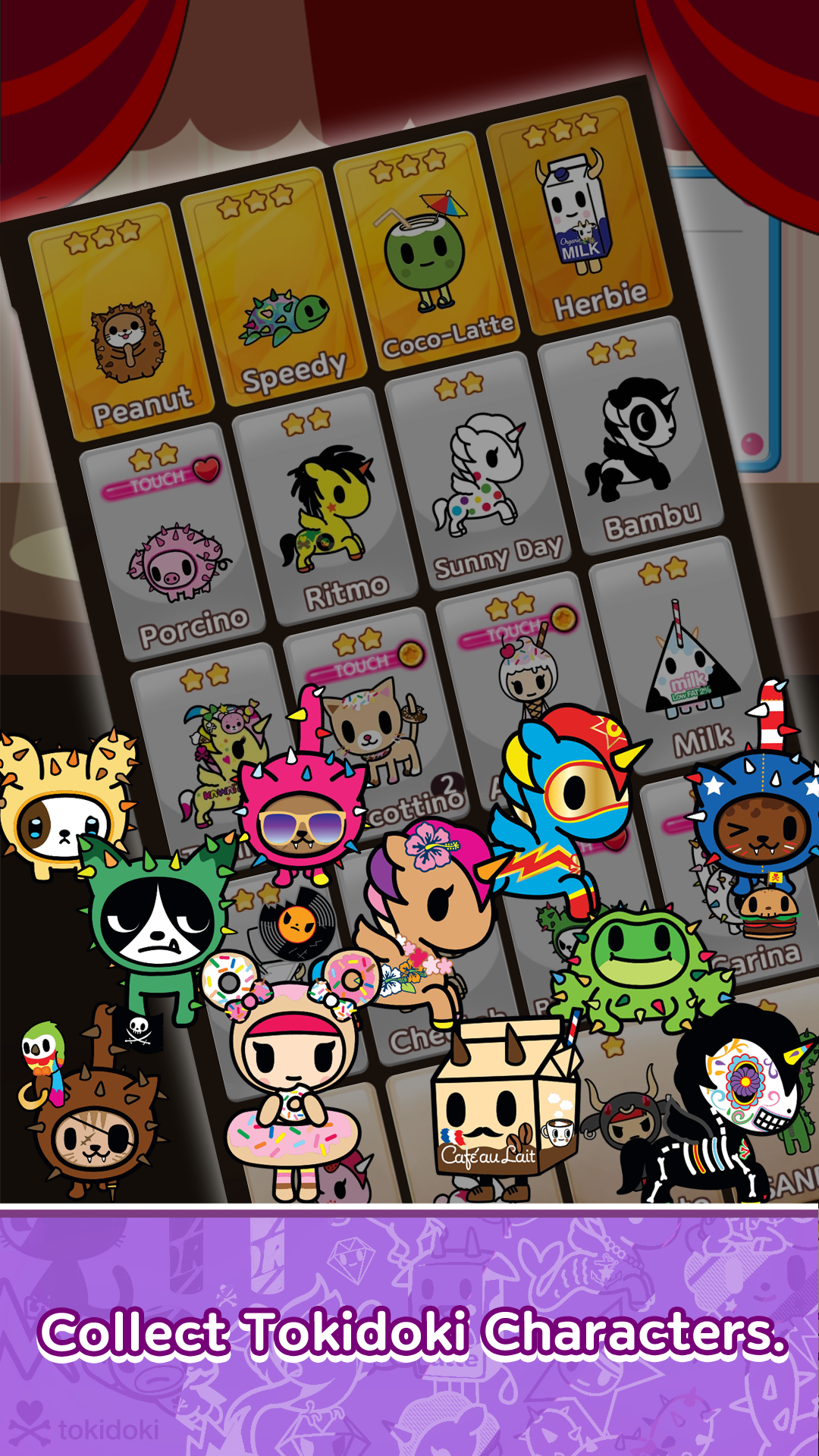 tokidoki frenzies : Match 3 Puzzle Game Screenshot