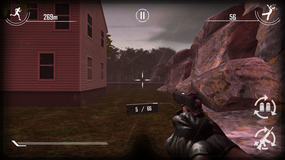 Screenshot of Behind Zombie Lines