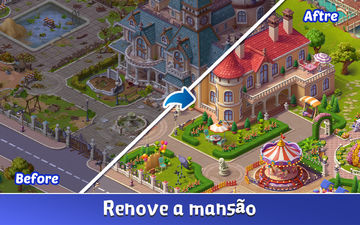 Captura de Tela do Jogo Merge Farm Life: Mansion Decor