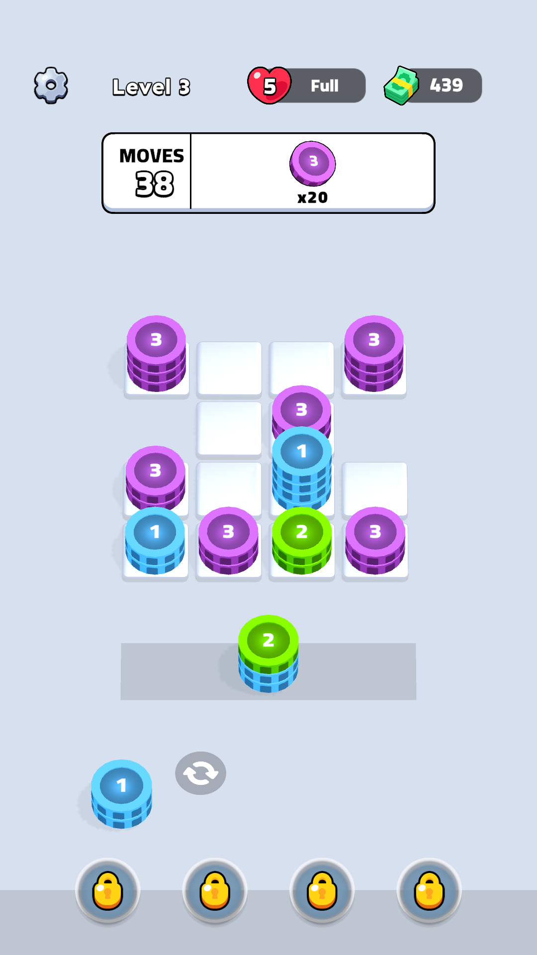 Coin Throw : Flip It! Game Screenshot