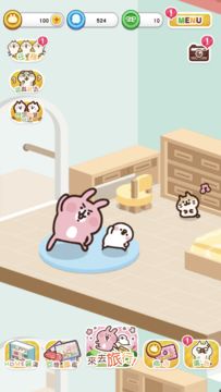 卡娜赫拉的小動物 P助與粉紅兔兔的 小旅行 遊戲截圖