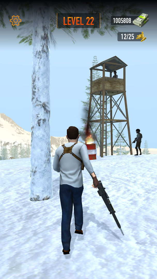 CS Contract Sniper: Gun War 게임 스크린 샷