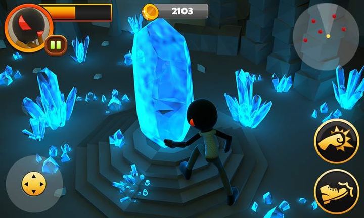 Screenshot 1 of គួរឱ្យខ្លាច Cave Stealth Escape 3D 1.4